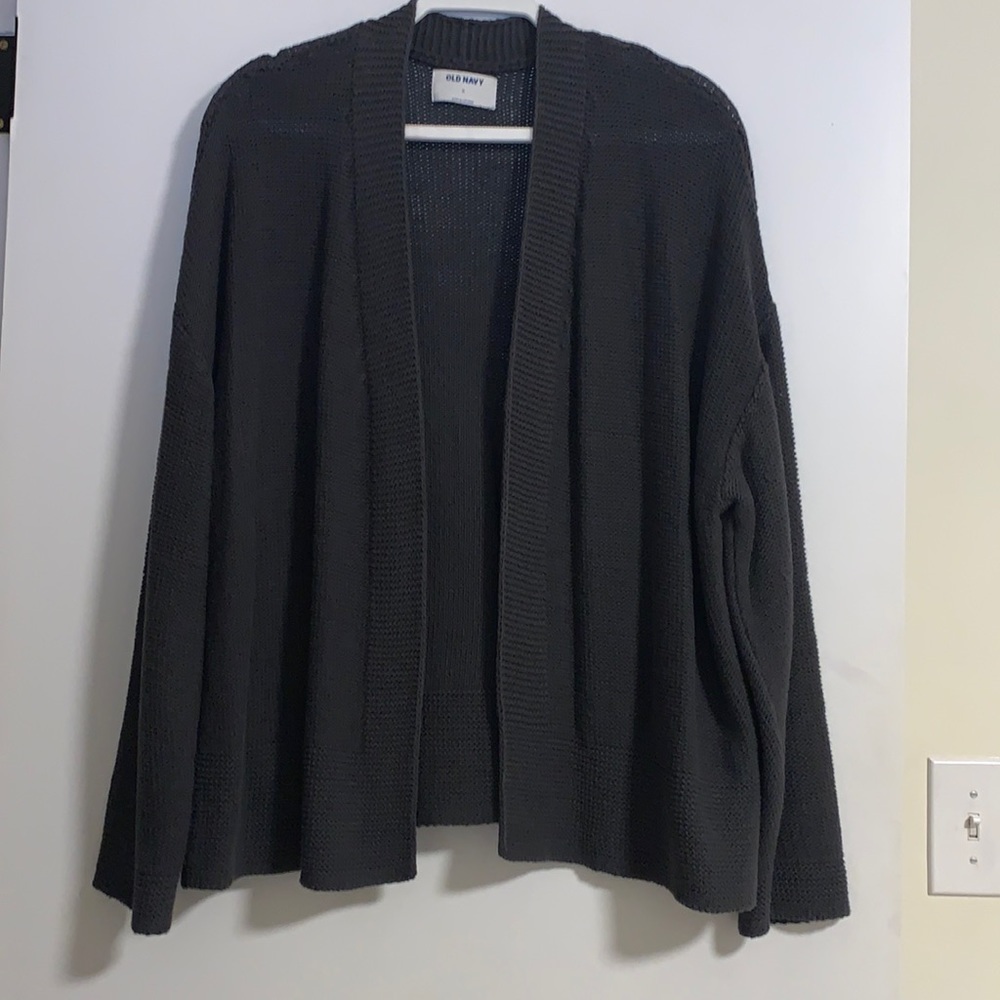 OLD NAVY Women's Size XL Slouchy Open-Front Cardigan Sweater in Gray​